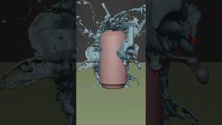 Coke Splash 3D Animation | Blender Video 🌟🎬 #blenderrender3d #3danimation #art #blendermagic