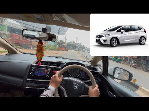 Honda Jazz V Diesel Manual 2015/Drive POV/City drive