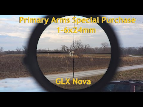 Primary Arms Special Purchase 1-6x24 Nova - The GLX in hiding
