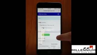 Millennium Ultra web interface demonstration - Millennium Group INC Access Control Systems