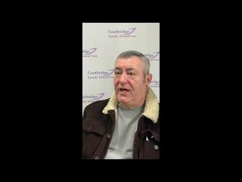 Andy's experience of dental implants at Coatbridge Family Dental Care