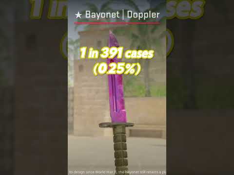 HOW RARE IS A KNIFE IN CS2?