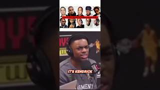 Vince Staples says Kendrick Lamar is the GOAT🐐 | #shorts #rap #hiphop #kendricklamar #vincestaples