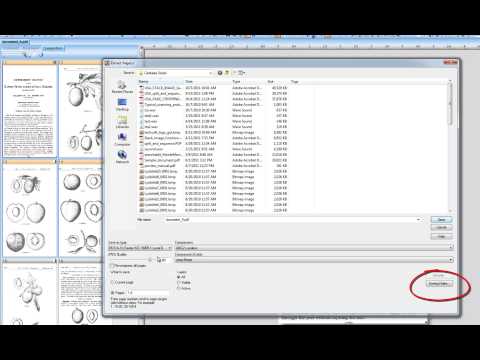 11 Extracting a page range as a new scan document in PixEdit scanning and imaging program.