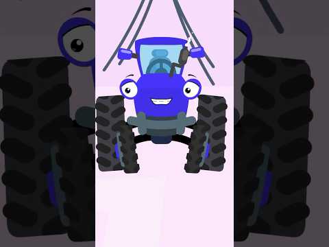 Tractor 🚜 Plays With Racing Car🏎️ Car Cartoon #animation #carcartoon #carsforkids #carshorts #cars