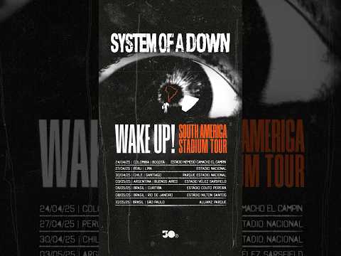 2025 South America Stadium Tour | Pre-sale starts now