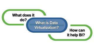 What is Data Virtualization? What does it do? How can it help BI?