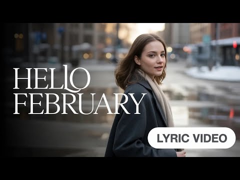 Hello February – The Lyrical Lanterns | Cozy Indie Pop Winter Transition (Official Lyric Video)