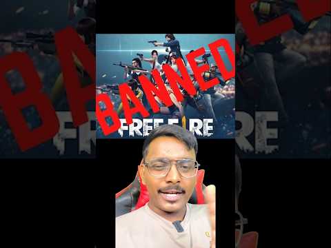 Free Fire Ban Again🥲😢 #shorts #shortfeed