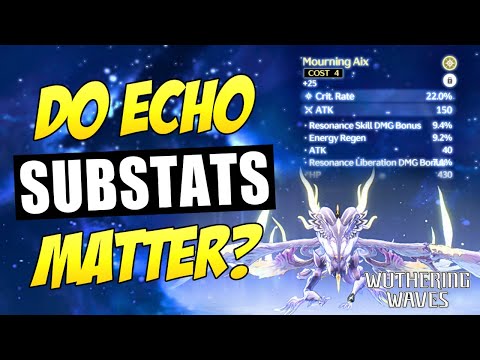 Do ECHO SUBSTATS Matter? | Wuthering Waves