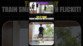 No Pitch? No Problem!  #smartfootball #flickitfootball #football #aiapplications