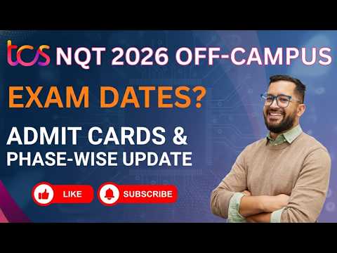 TCS NQT 2026 Off-Campus Drive | Exam Date, Admit Card Phases, Preparation Strategy