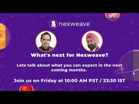 Welcome to another episode of Nexweave TV!
