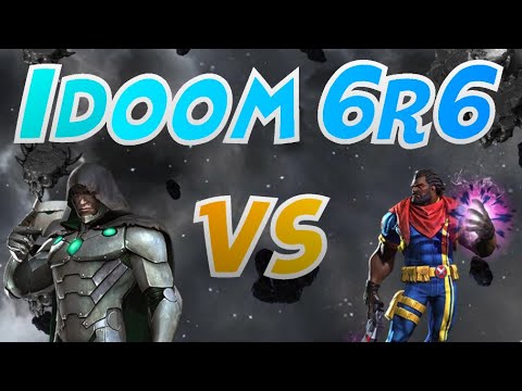 Mcoc Idoom 6r6 Suicide Medium Boost vs EOP Bishop 34 seconds speed run