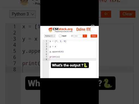 What's the output of this #pythonprogramming code?