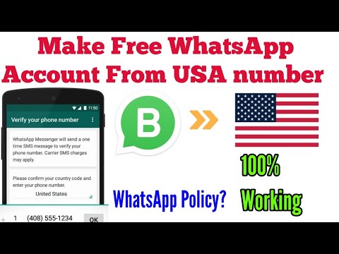 WhatsApp Policy Update? Create Fake WhatsApp Account From USA Other Country Number|100% FREE. ERMODE