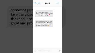 Messages I love to Receive | StudioCLM.co #branding #graphicdesign  #logodesign #graphicdesigner