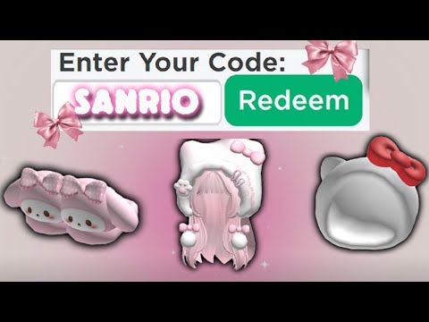 HURRY! FREE LIMITED SANRIO ITEMS TUTORIAL ROBLOX 2025! 🤍🍓