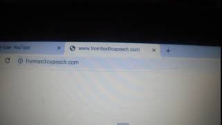 Proof that FromTextToSpeech is Not Working (DISOWNED)