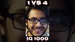 IQ 9999+ 💡 Against V-Badge YouTuber 🥵 #shorts #short #freefire #classylive