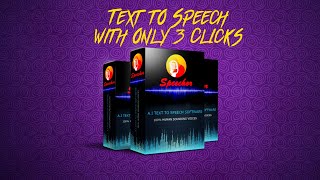 Speechor software transforms any text to speech - 100% human voice-over audio generated in seconds