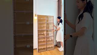 Tight home? ANTBOX foldable shoe rack frees up big space!