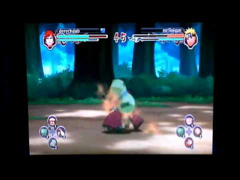 me playing Naruto Ultimate ninja storm 2 pt.3