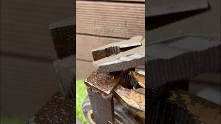 Removing rusted nut using physics law. #CaliGarage #RemoveRust #PhysicsInAction