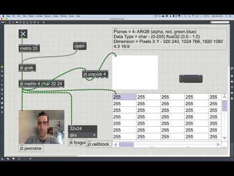 Session 3.1 ~ jit.matrix