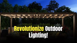 Light Up Your Outdoor Space with GE Cync Dynamic Effects Smart Café Lights