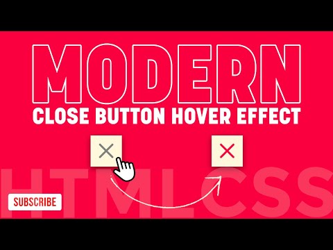 How to Make a Button with a Cool Hover Animation | CSS Button Hover Effect | HTML & CSS Tutorial
