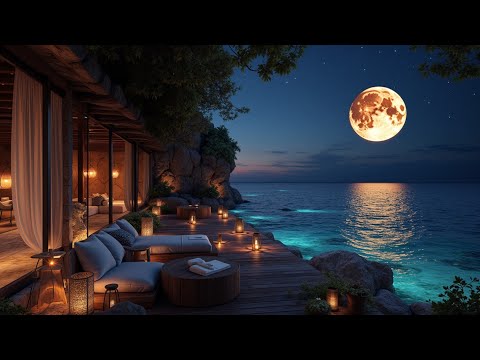 Deep Chill Coastal Relaxation Full Moon Night Ambient Music Lounge Deep Chillout