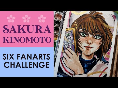 #sixfanarts Paint with Me | Cardcaptor Sakura | Speedpainting