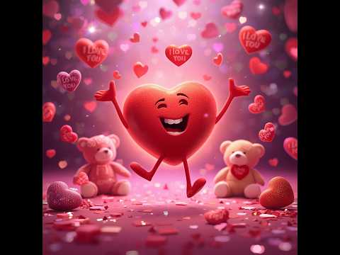 Valentine’s Day Song for Kids 💖 Love Love Love!  | Toddler Valentine Song