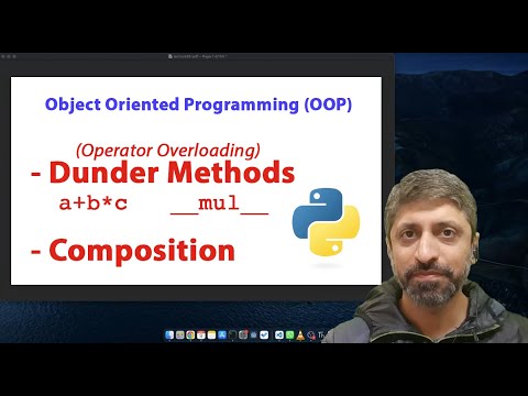 Lecture 37: OOP -  Composition, Dunder methods (URDU)