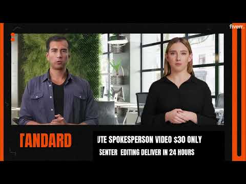 I will create spokesperson video with ai powered presenters