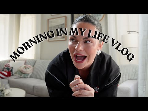 MORNING IN MY LIFE VLOG- SKINCARE, MORNINGS AS A CREATOR, CHATTY MAKEUP