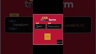 🎯 CSS transform Properties #css #cssstyle #css3