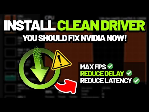 Clean Install NVIDIA Drivers + Clear Shader Cache – BIG FPS Boost