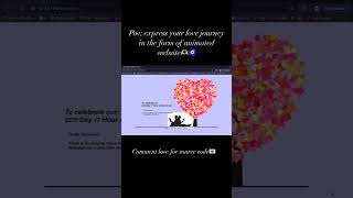 Responsive Love propose your Crush || Html css js free source code ||Learn free coding advance ❤️❤️