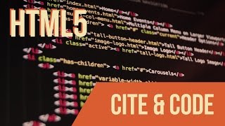 Learn HTML with Keith: Cite & Code Tags