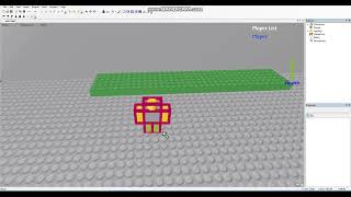 Teleport script test in Old Roblox Studio