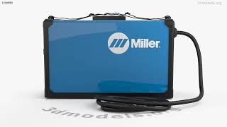 Miller Dynasty TIG Welding Machine 3D model by 3DModels.org