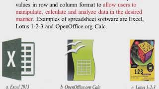 Class 5 computer software and it's types