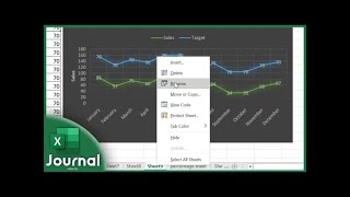How to Rename Sheet in Excel