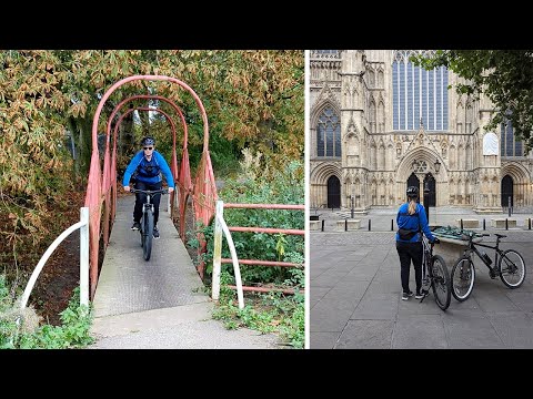 50km ride along the River Ouse through York