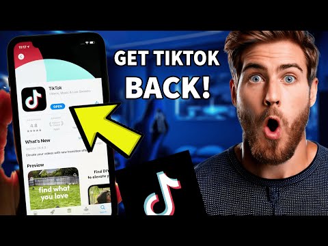 How To Get TikTok Back After Deleting The App (NEW WORKING TUTORIAL) iOS/Android