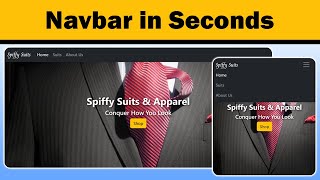 Create the Ultimate Navbar with HTML & Bootstrap in MINUTES | HTML, CSS, & Bootstrap Tutorial