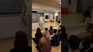 When a gym bro teaches math class