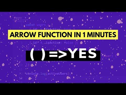 ES6 Arrow Function in 60 seconds #Shorts